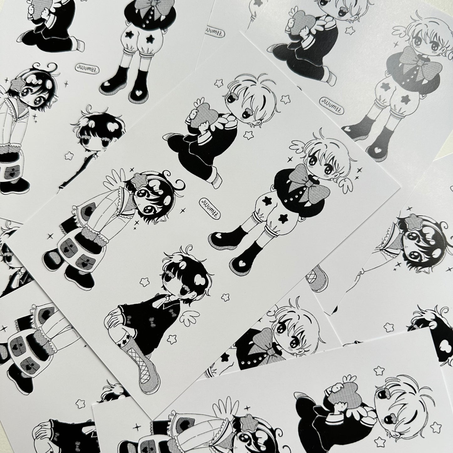 💫Print petit format - Screentones 4