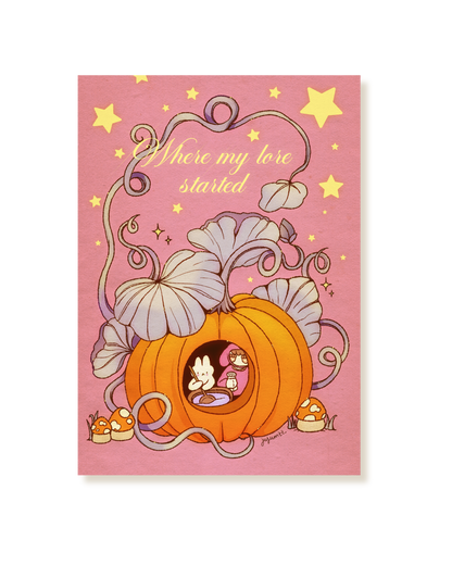 🎃A6 Textured Print - My Lore🎃