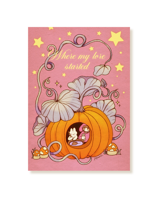 🎃A6 Textured Print - My Lore🎃