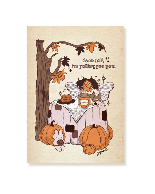 🍂A6 Textured Print - Fall🍂