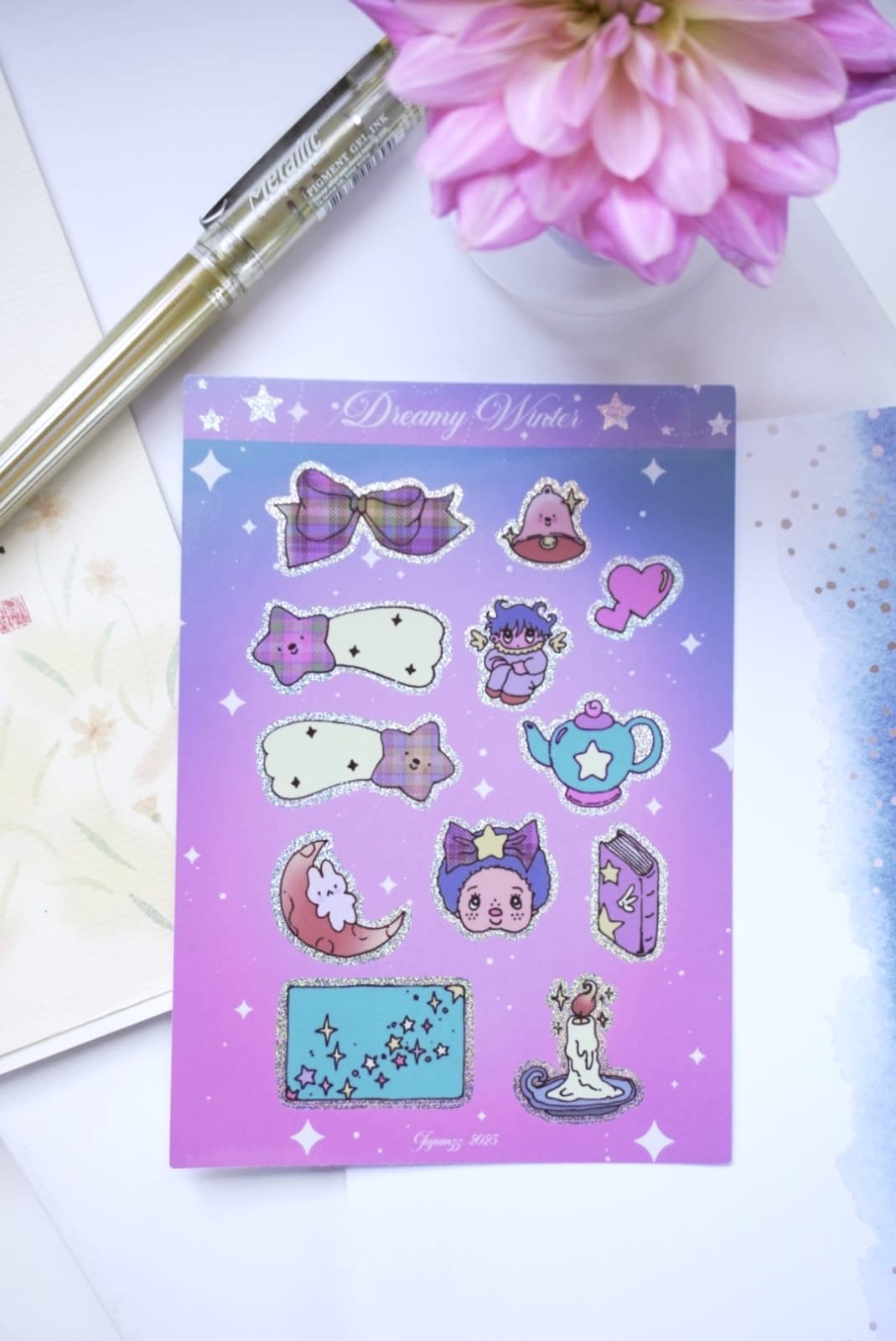 Dreamy Winter Sticker Sheet✨
