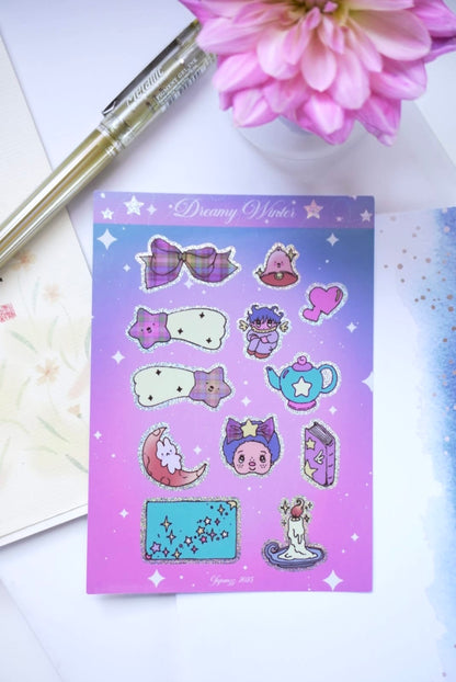 Dreamy Winter Sticker Sheet✨