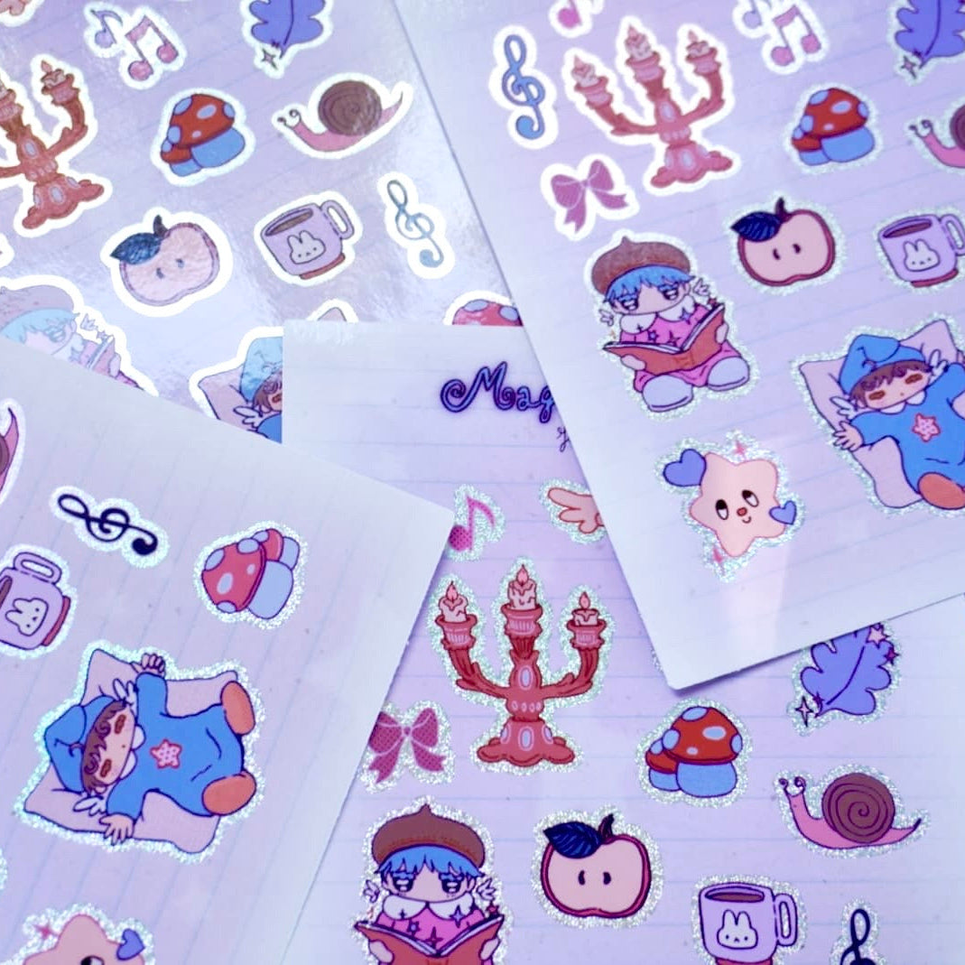 Magical Night Sticker Sheet✨