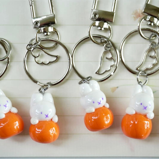 Bunny Pumpkin Charm🎃