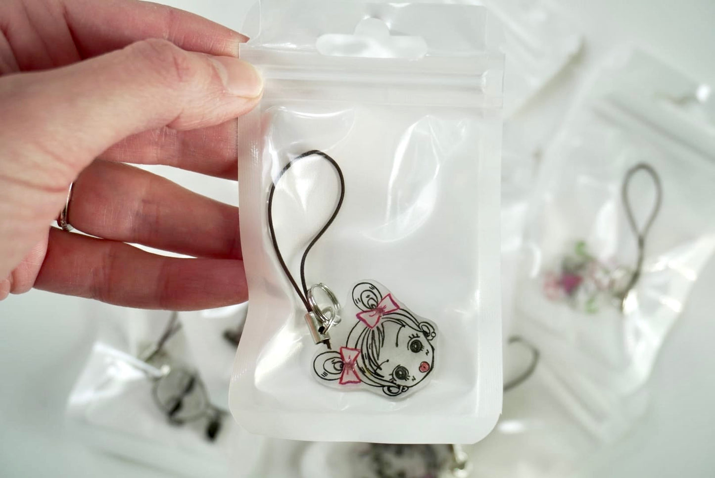 Nana & Gokinjo Shrink Keychains🤎ྀིྀི✨