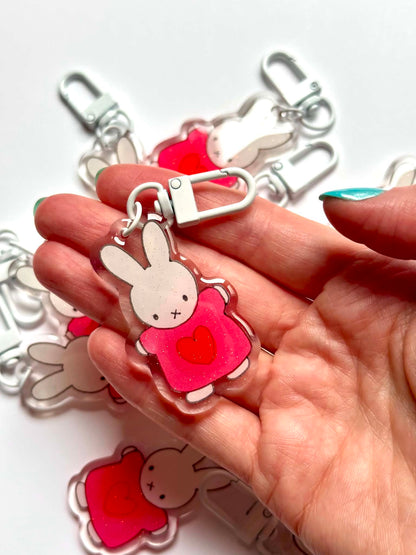 Back in stock🐰ྀིMiffy Keychain🐰ྀི