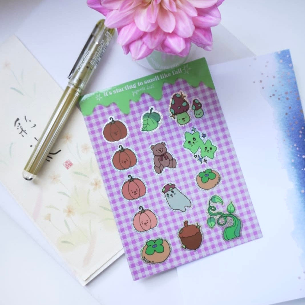 Smell like Fall Sticker Sheet✨