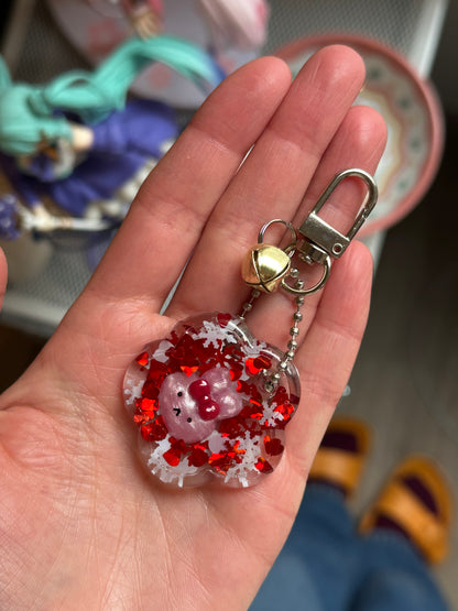 ❄️Christmas Resin Bunny Charms❄️