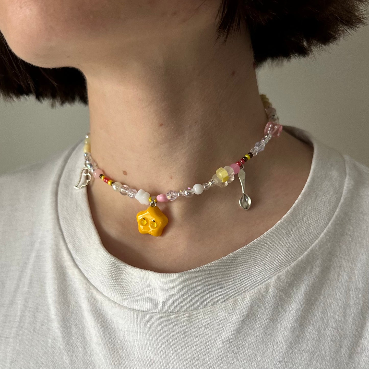 Collier ras-du-coup Flan✨