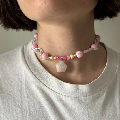 Collier ras-du-coup White Star✨