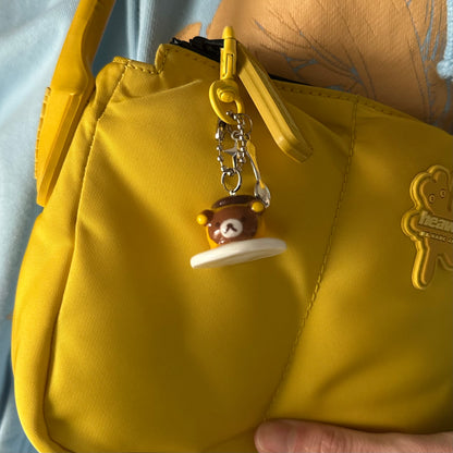 Rilakkuma Flan Charm🍮🥄