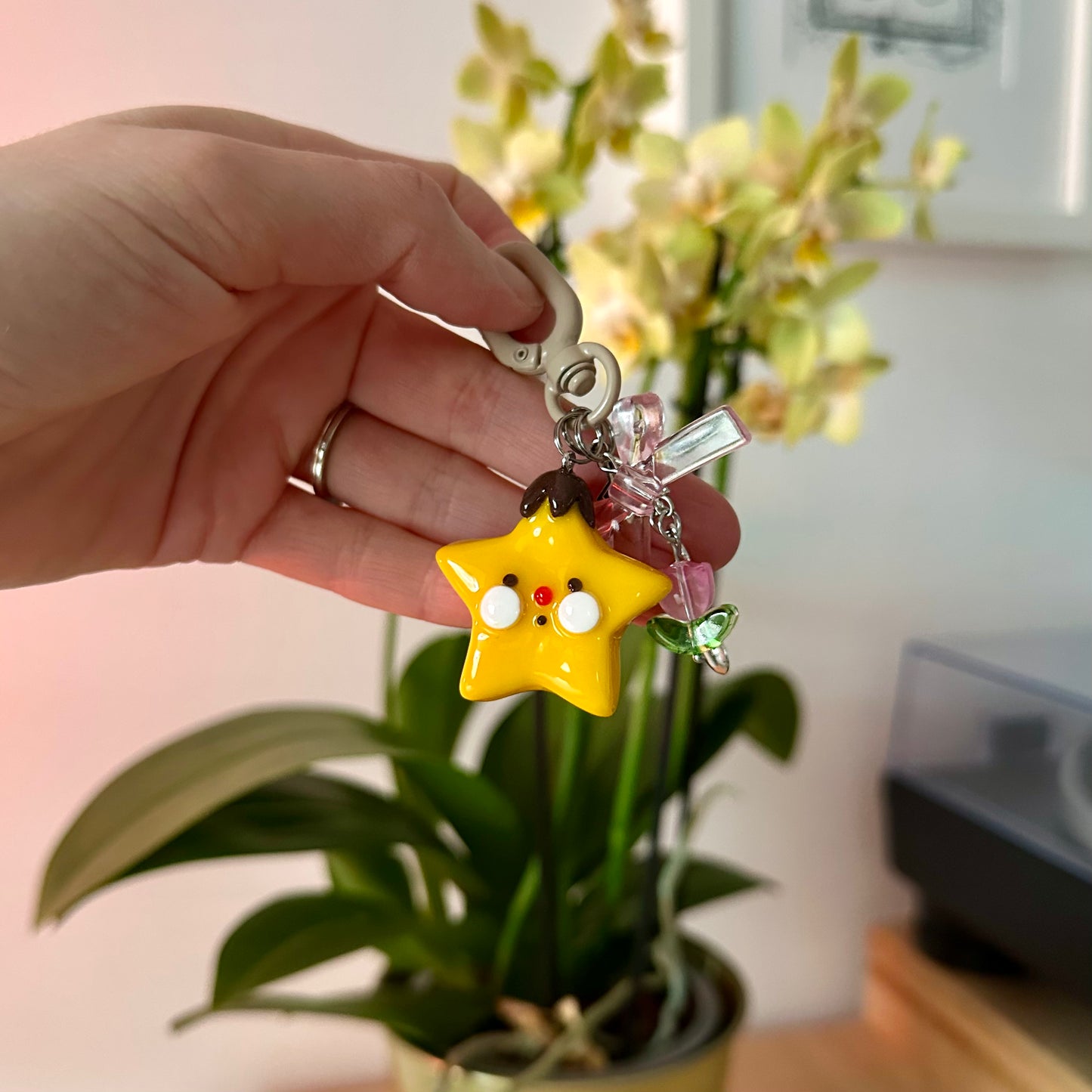 Star Flan Charm🍮🥄