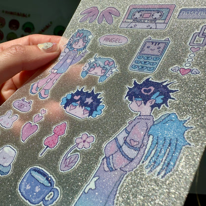 👾Pixel Sticker Sheet👾