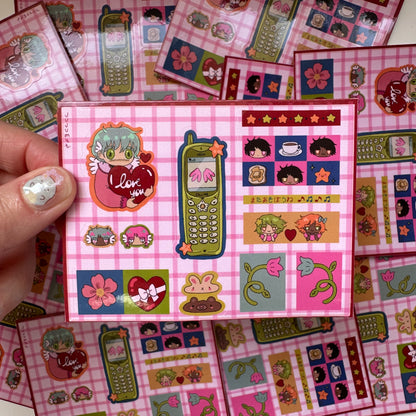 🎀Love Mini Sticker Sheet🎀