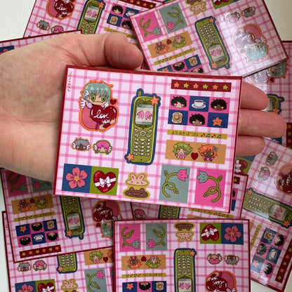 🎀Love Mini Sticker Sheet🎀