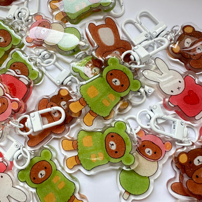 🍡Rilakkuma Dango Keychain🍡