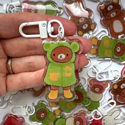 ☔Rainy Rilakkuma Keychain☔