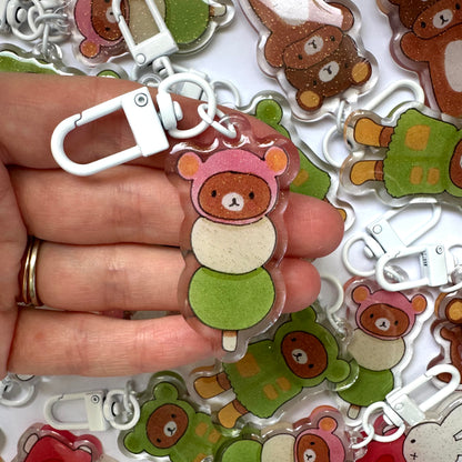 🍡Rilakkuma Dango Keychain🍡