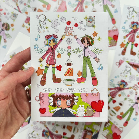🎀Sakura A6 Print 🎀