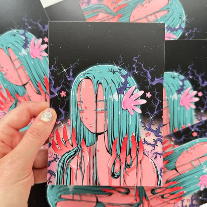 🪼Waterfall A6 Print🪼