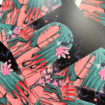 🪼Waterfall A6 Print🪼