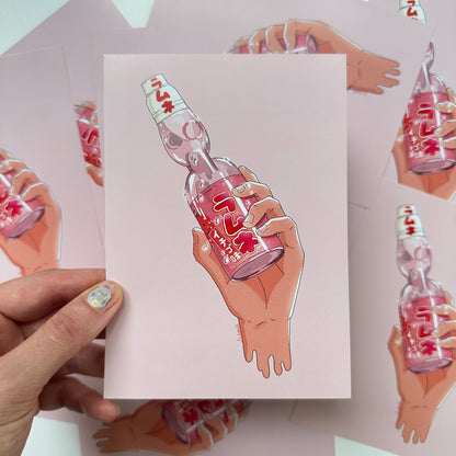 🍒Ramune A6 Print 🍒
