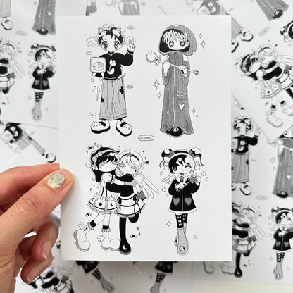 💫Print petit format - Screentones 5