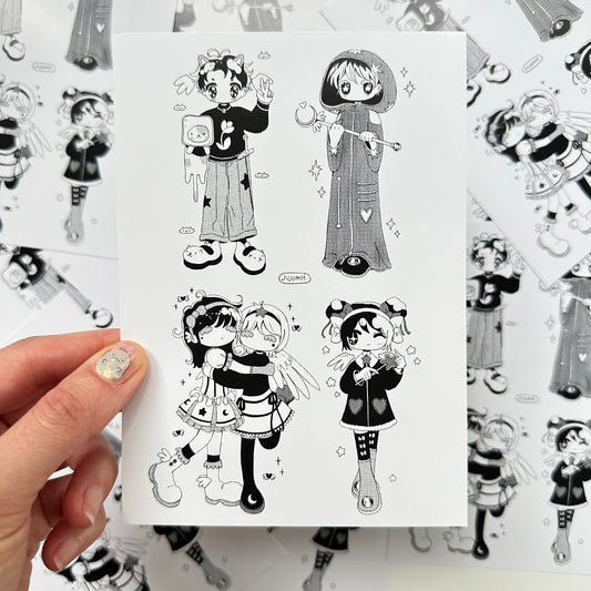 💫Screentones#5 A6 Print💫