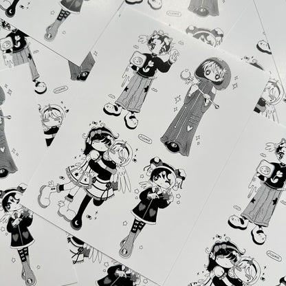 💫Print petit format - Screentones 5