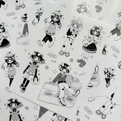 💫Print petit format - Screentones 2
