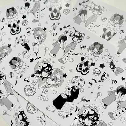 💫Screentones#3 A6 Print💫