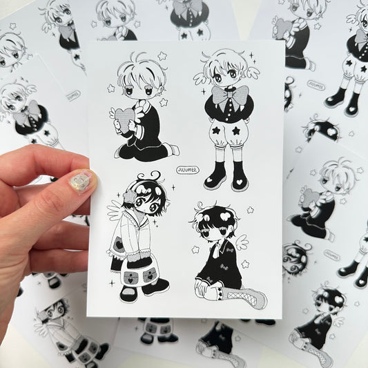 💫Screentones#4 A6 Print💫