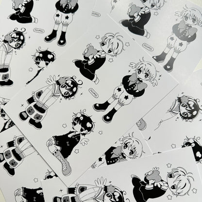 💫Print petit format - Screentones 4