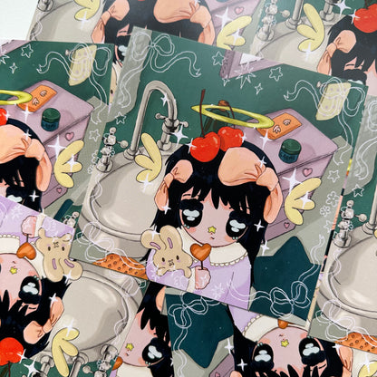 🎀Girly Square Print🎀