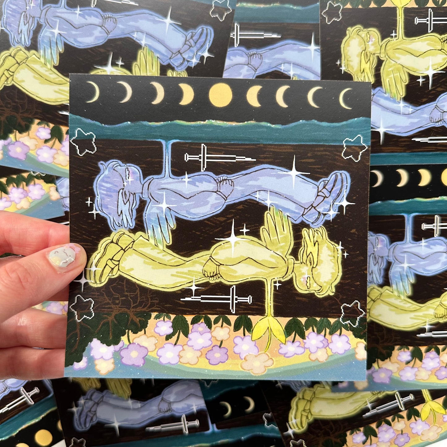 🌱Earth Square Print🌱