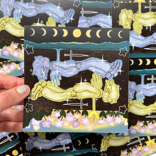 🌱Earth Square Print🌱