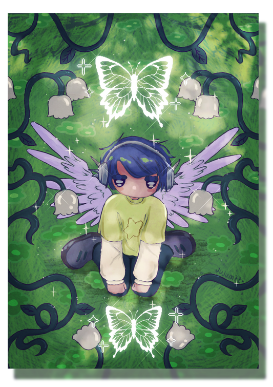✨A6 Fairy Print - Butterfly Effect🩵