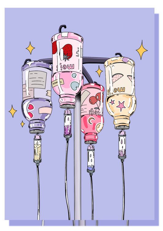 ✨ A6 Fairy Print - Medecines🍒