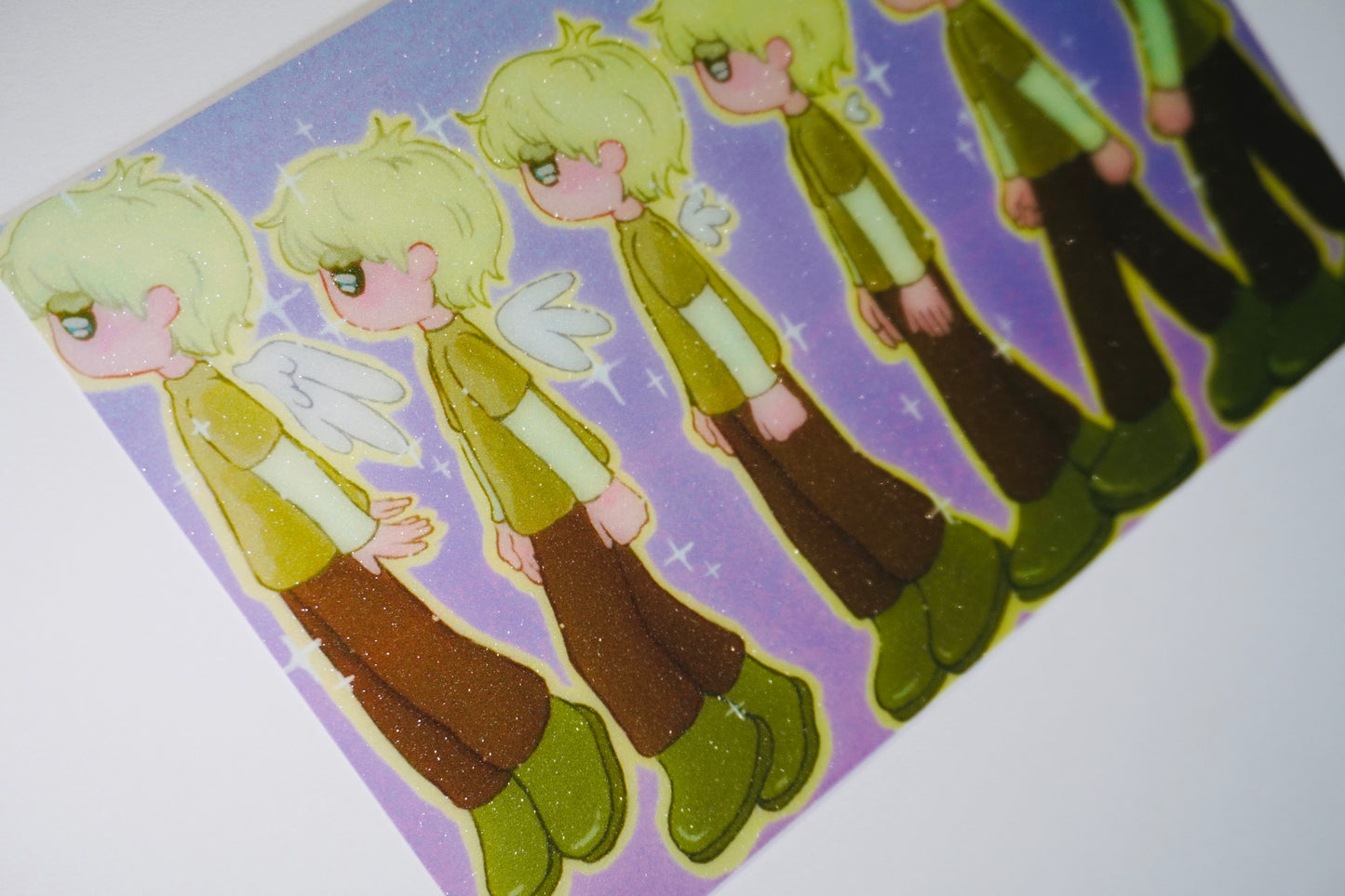 ✨ A6 Shiny Print - Evolution🫐