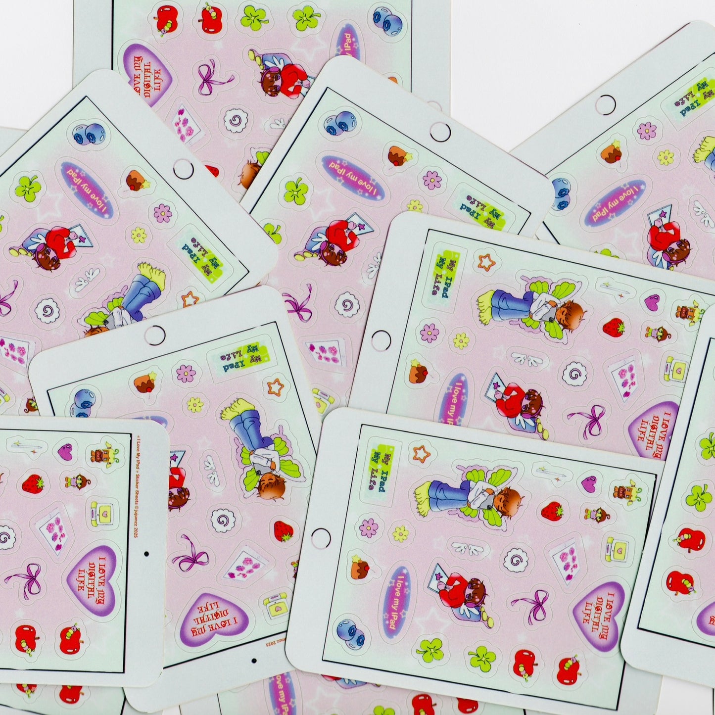 💻I Love My IPad Stickers Set💻