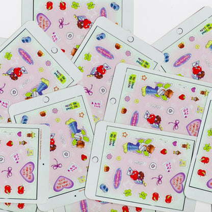 💻I Love My IPad Stickers Set💻