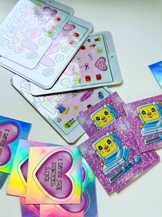 💻I Love My IPad Stickers Set💻