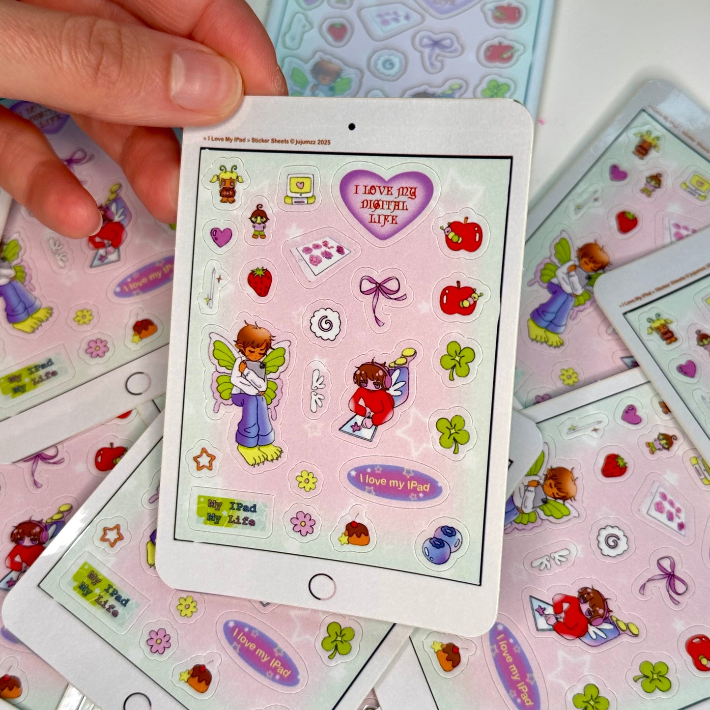 💻I Love My IPad Sticker Sheet💻