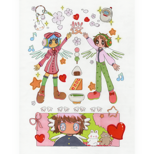 🎀Print petit format - Sakura Season