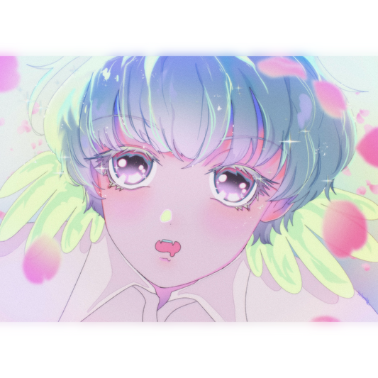 Print Petit Format - Effet Brillant - Sakura Angel♡