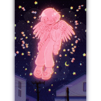 Print petit format - Effet Brillant - Sakura Angel ♡