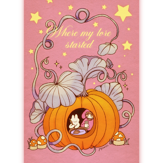 🎃Print Petit Format - Effet Texturé - My Lore