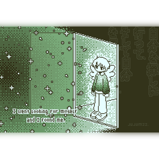 Print petit format - Effet brillant - Inner Quest 3 ♡