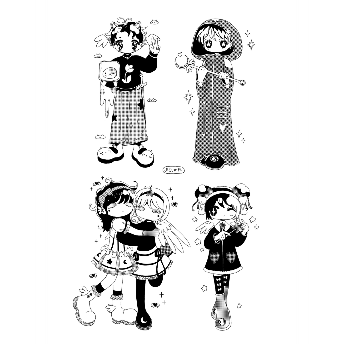 💫Print petit format - Screentones 5
