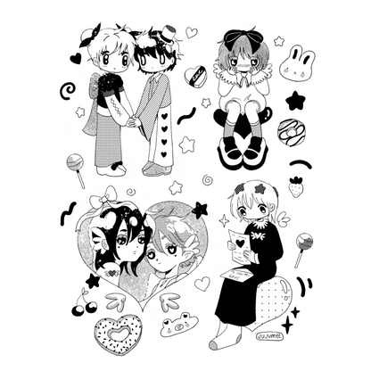 💫Print petit format - Screentones 3